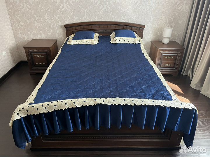 Шторы и покрывало