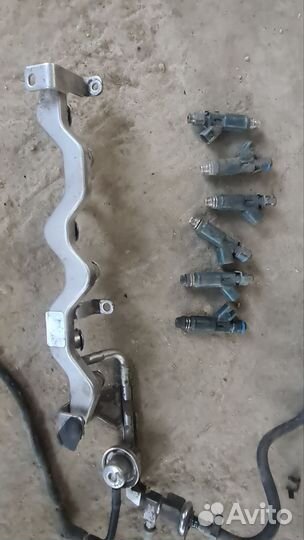 Форсунки рампа мазда мпв 3.0 mazda mpv aj 3.0