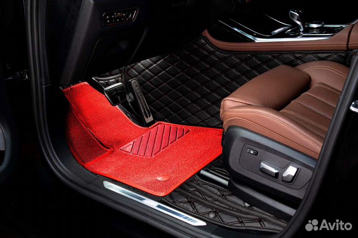 3D Коврики Haval Салон Багажник из Экокожи
