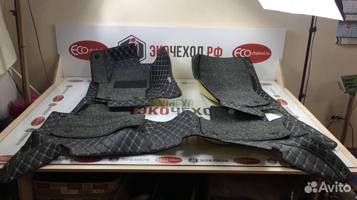 3D Коврики Haval Салон Багажник из Экокожи