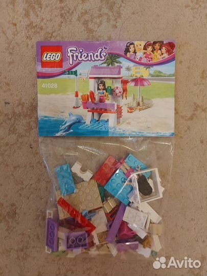 Lego Friends 41091 Кабриолет 41028 Спасатель