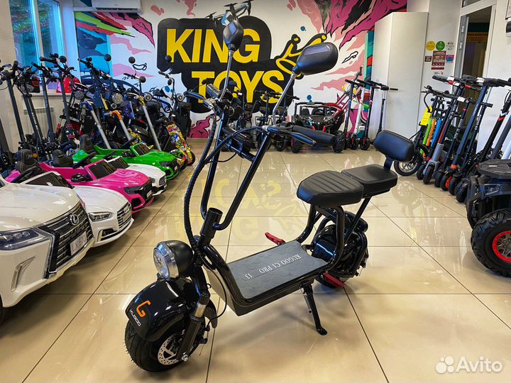 Электроскутер Kugoo С1 Pro Jilong