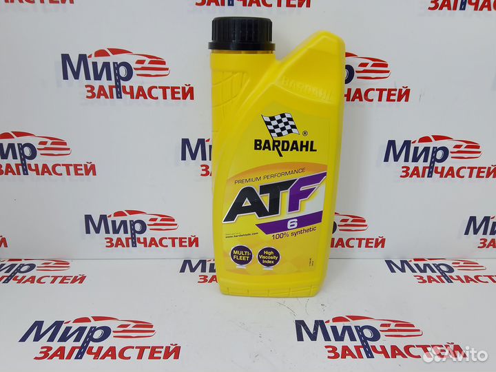 Жидкость трансмиссионная bardahl ATF VI 1л