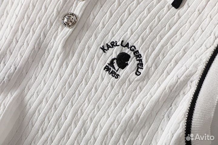 Xs-L новое поло футболка karl lagerfeld оригинал