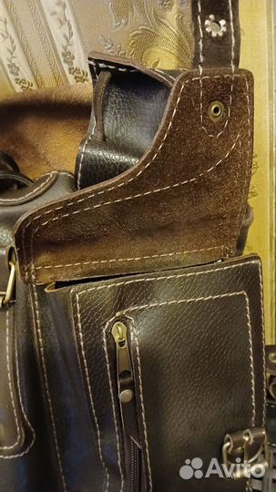 Рюкзак мужской натуральная кожа