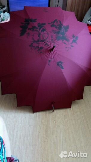 Зонт трость женский