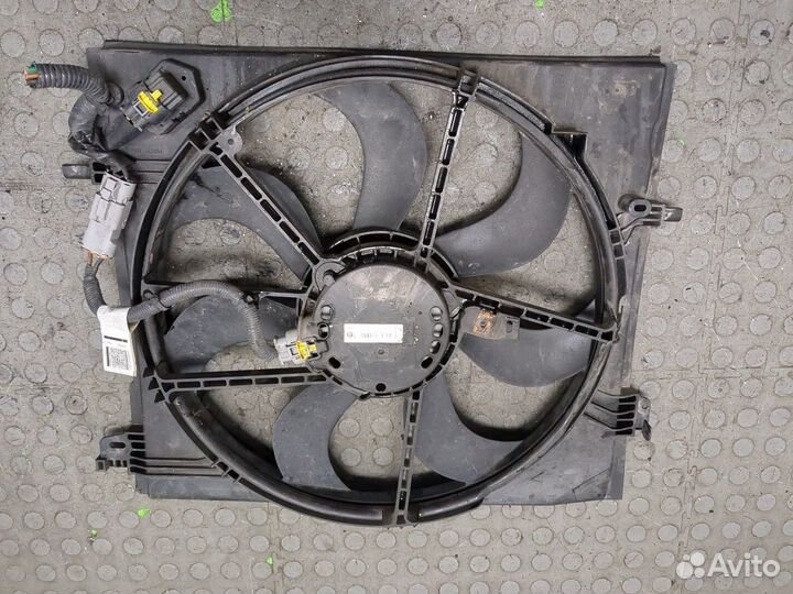 Вентилятор радиатора Nissan Qashqai, 2015