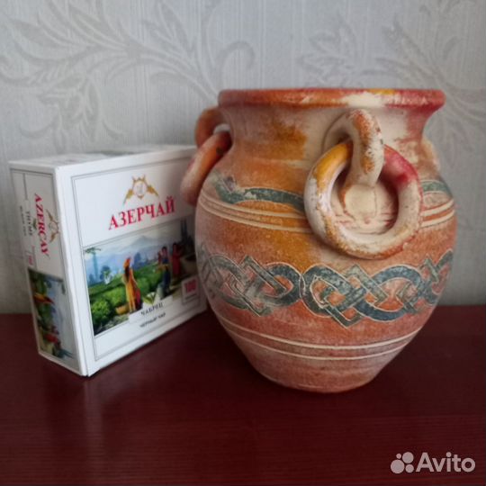 Горшок Кашпо Керамика h 22 см