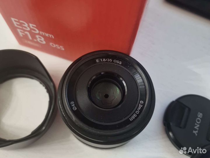 Объектив sony e35 f1.8 oss sel35f18
