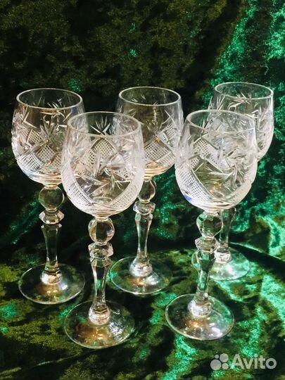 Хрусталь Бокалы Ваза