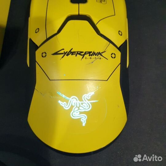 Игровая мышь Razer Viper Ultimate Cyberpunk 2077