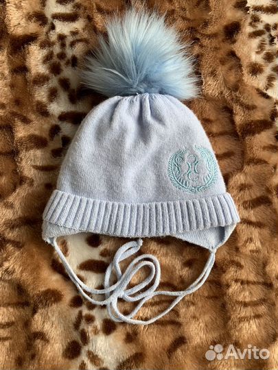 Шапка для новорожденного демисезонная
