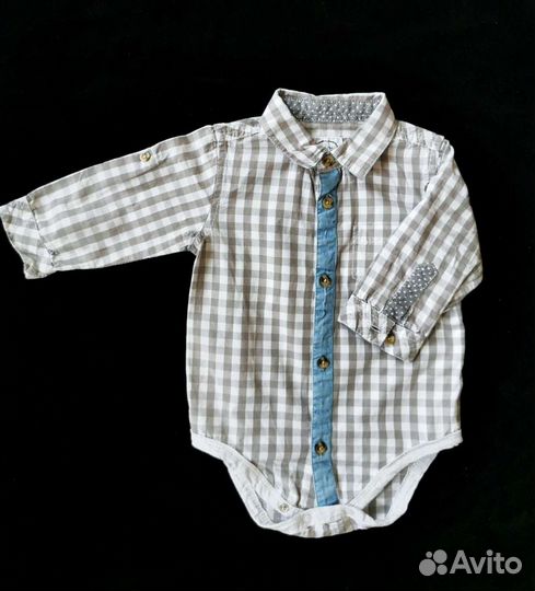 Флисовый комбенизон, шапочки, боди-рубашка