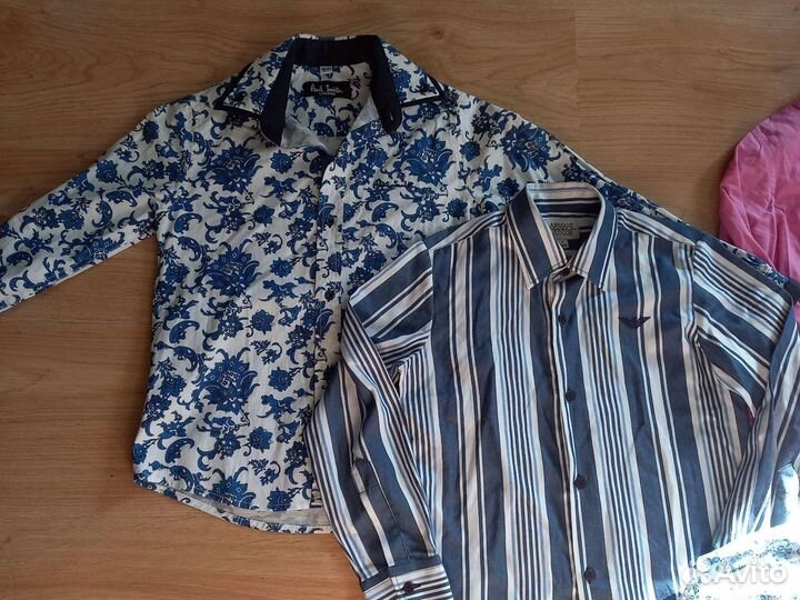 5 рубашек- Armani, paul smith, mayoral