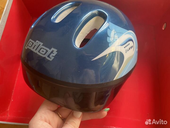 Шлем детский для роликов (S 46-49сm)