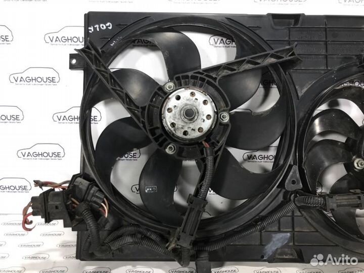 Вентилятор радиатора Volkswagen Golf MK4 1.6 AKL