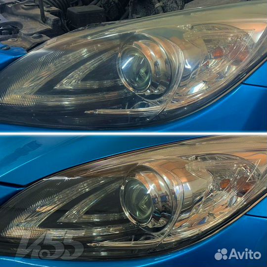 Покрытие фар защитной пленкой в Марьяновке