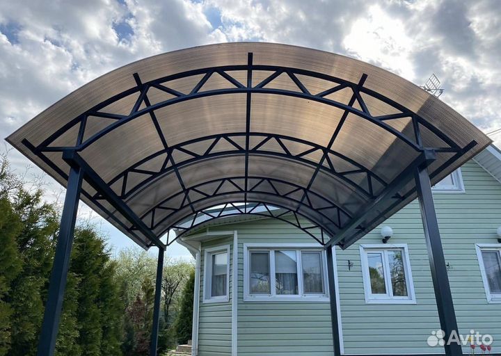 Изготовление и монтаж навесов