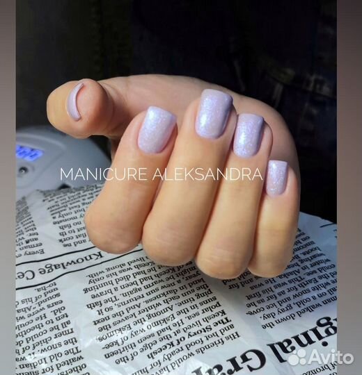 Маникюр наращивание