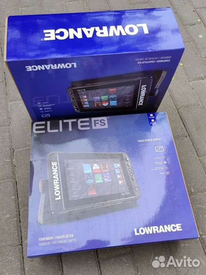 Lowrance elite 9 fs с 3 in 1 RUS В наличии