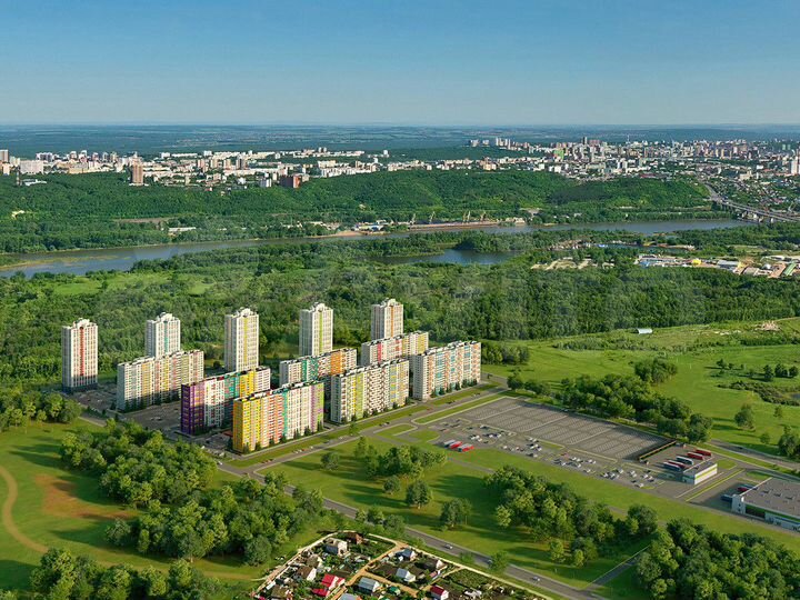 2-к. квартира, 56,2 м², 12/25 эт.