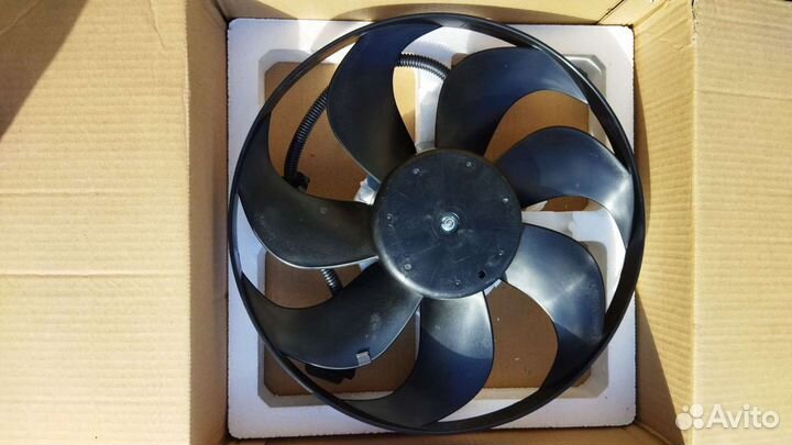 Вентилятор радиатора polo, fabia 2