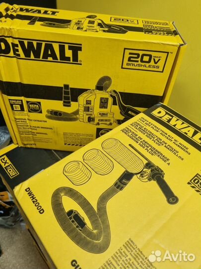 Система пылеудаления DeWalt dwh161+dwh200