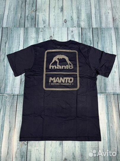 Футболка manto t-shirt pulse navy blue