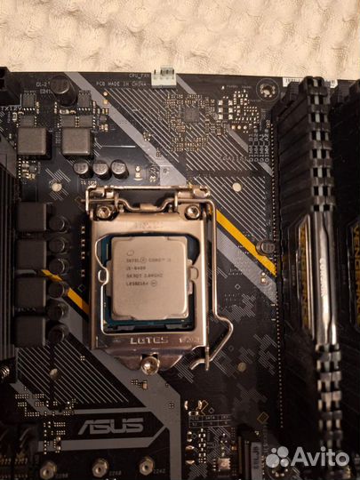 Материнская плата с процессором i5 8400