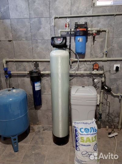 Система очистки воды из скважины и колодца