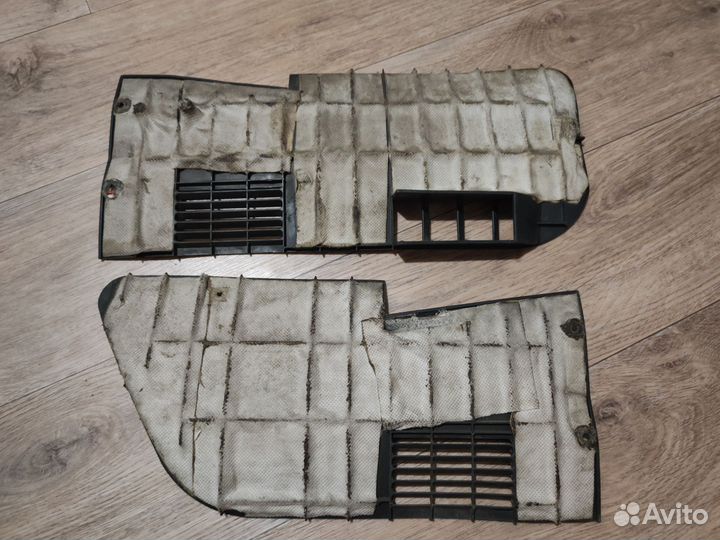 Экраны тоннеля пола боковые ваз 2110-12