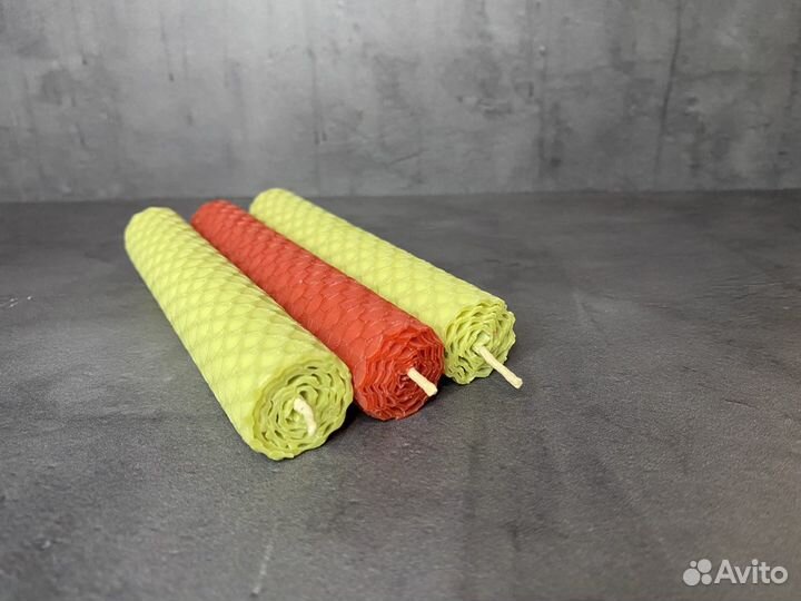 Свечи из натуральной вощины