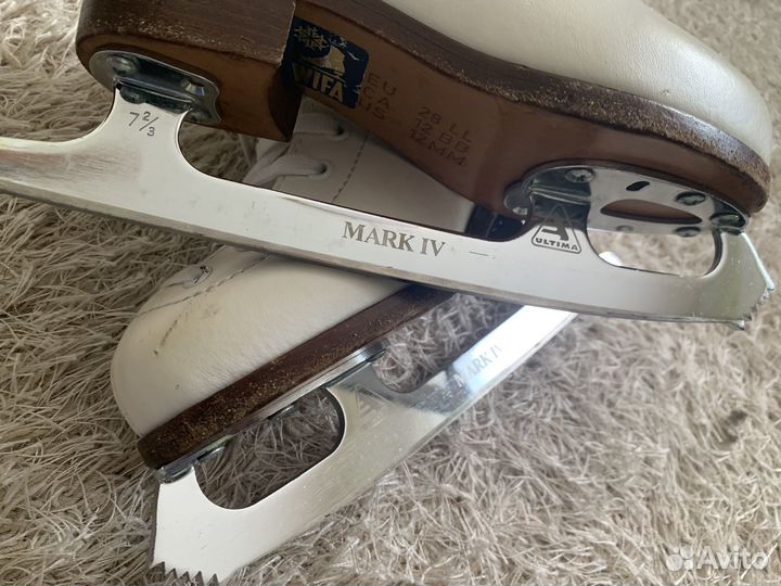 Коньки фигурные Wifa prima set 28 LL