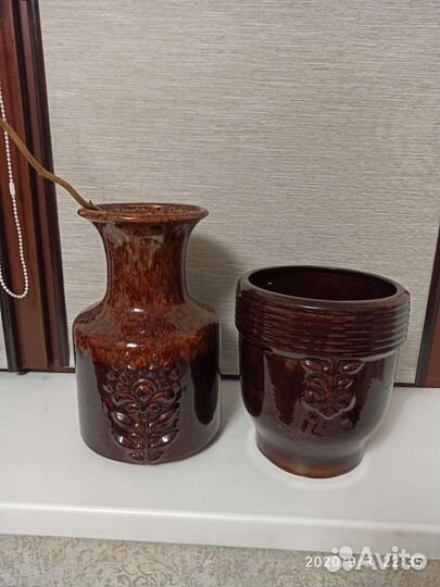 Ваза керамика 2 в 1