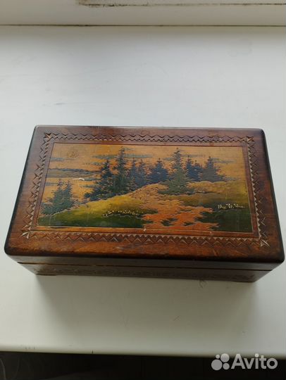 Шкатулка для украшений дерево