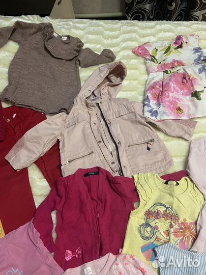 Вещи пакетом на девочку