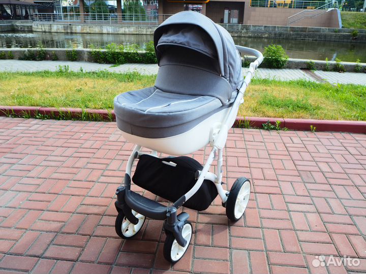 Коляска 2в1 roan bass soft