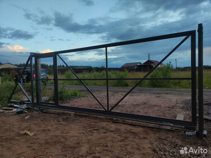 Откатные ворота