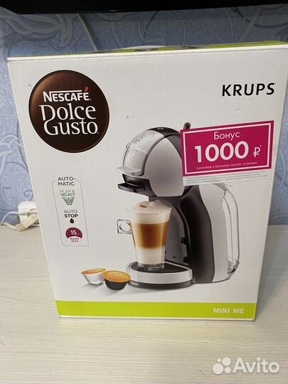 Капсульная кофемашина dolce gusto krups