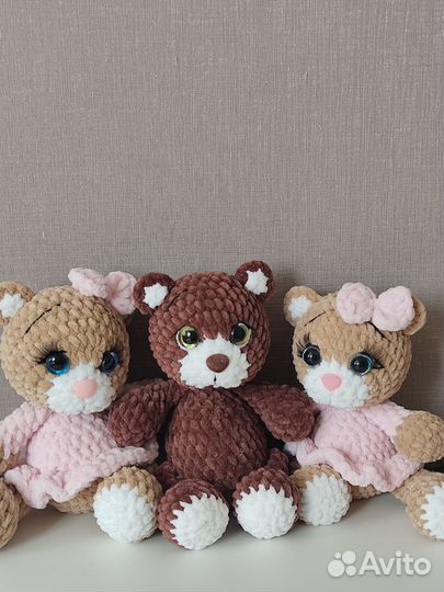 Вязаный Мишка