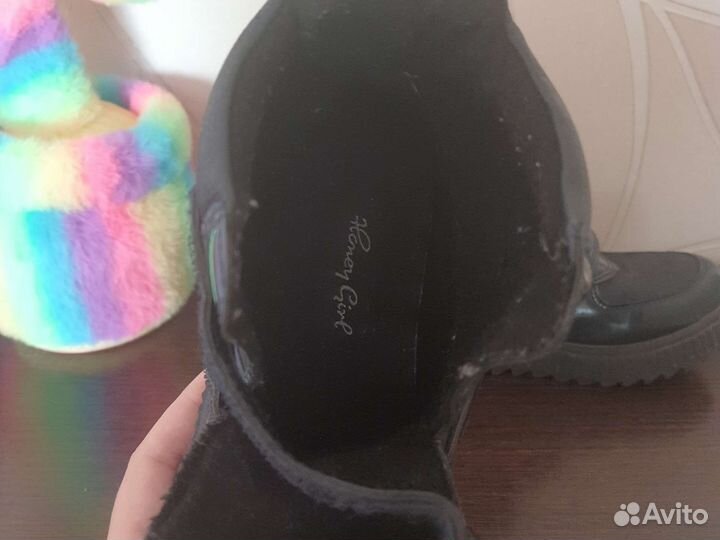 Ботинки для девочки на весну,26 размер