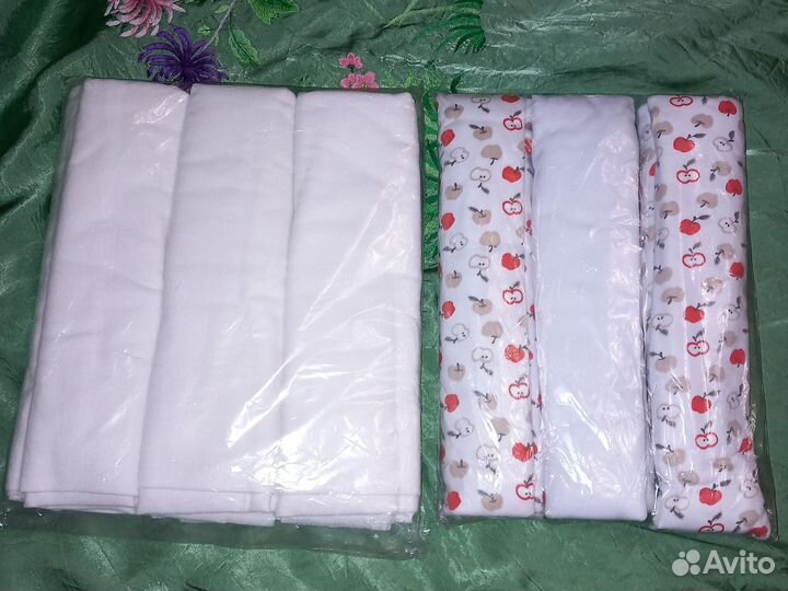 Пелёнки фланелевые Новые Хлопок