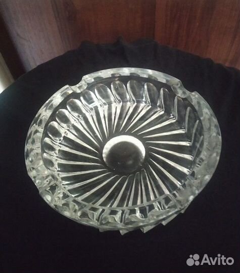 Пепельница хрустальная СССР