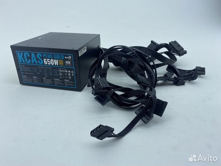 Блок питания Aero Cool kcas 650w plus gold