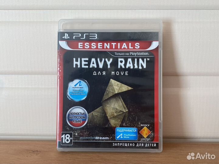 Диск на ps3 heavy rain