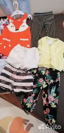 Вещи пакетом на девочку 92