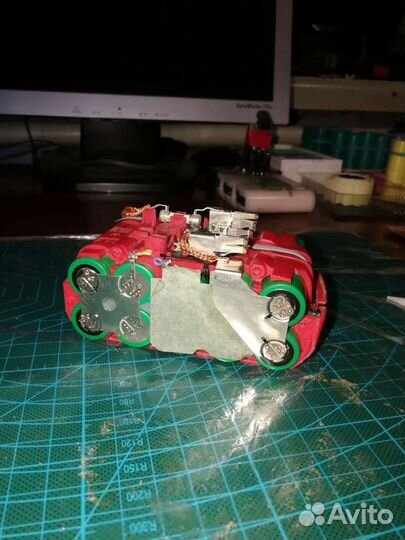 Ремонт замена переделка аккумуляторов шуруповёрта