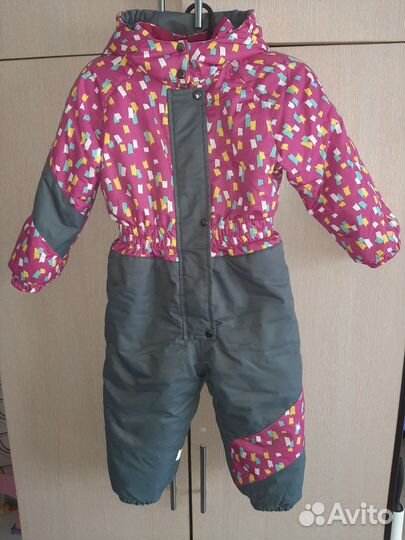 Зимний комбинезон для девочки