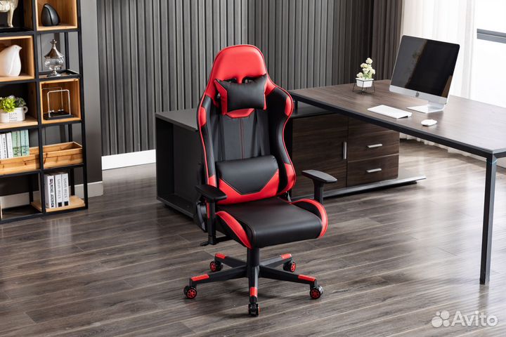 Игровое кресло красное