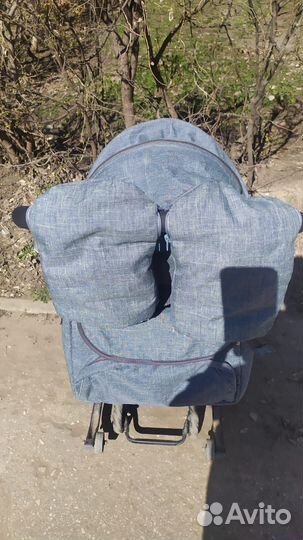 Санки-коляска Galaxy - Kids 3-3С Джинс (GK-3-3С)